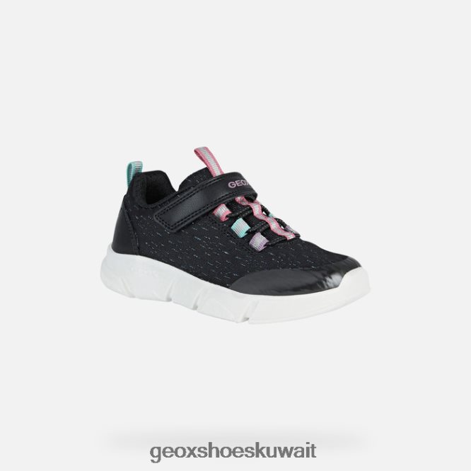Geox BLL84T1089 Aril Girl Black/Multicolor