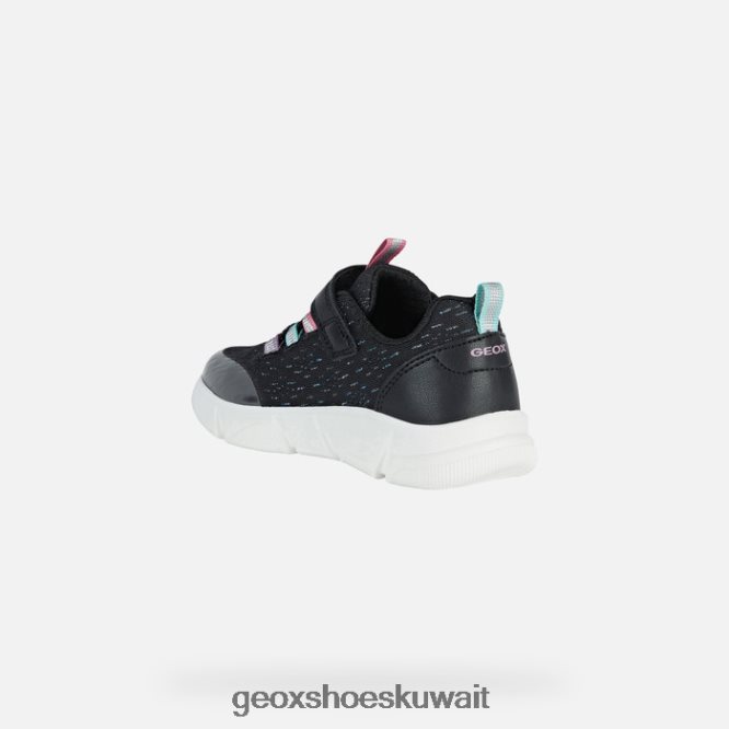 Geox BLL84T1089 Aril Girl Black/Multicolor