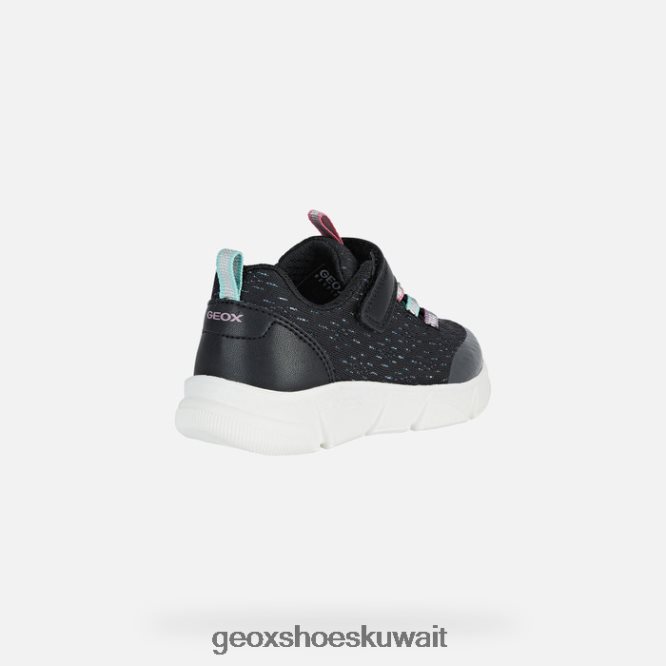 Geox BLL84T1089 Aril Girl Black/Multicolor
