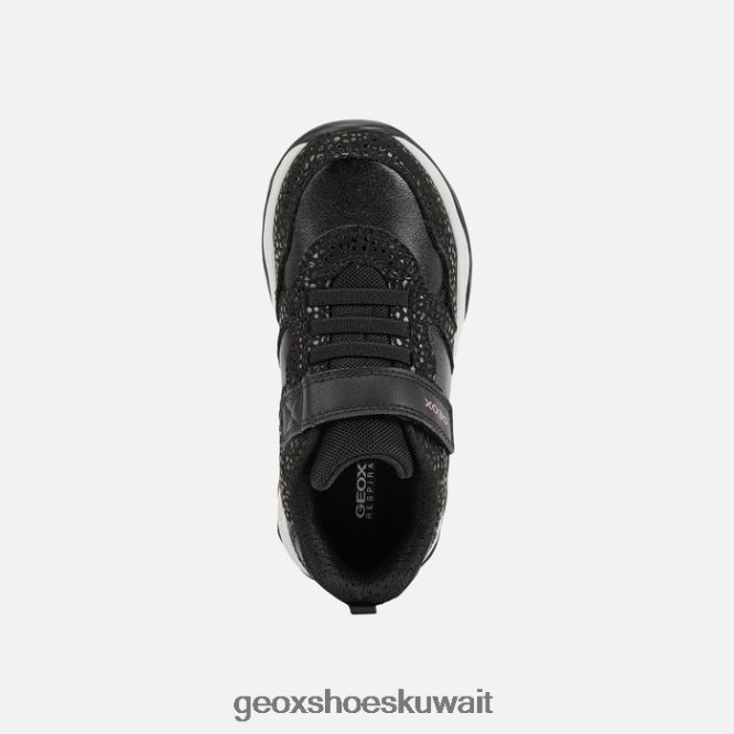 Geox BLL84T1090 Calco Girl Black/Rose
