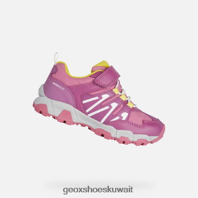 Geox BLL84T1102 Magnetar Girl Fuchsia/Yellow