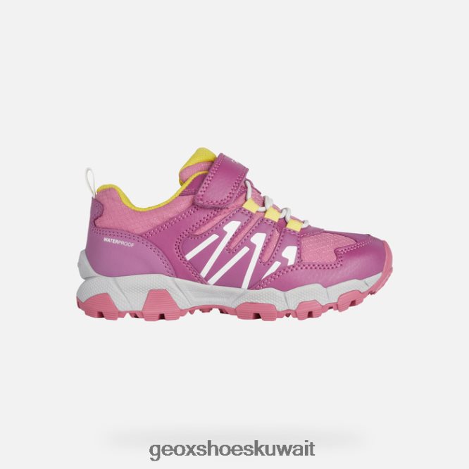 Geox BLL84T1102 Magnetar Girl Fuchsia/Yellow