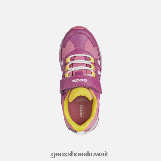 Geox BLL84T1102 Magnetar Girl Fuchsia/Yellow