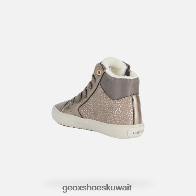 Geox BLL84T1126 Gisli Girl Smoke Grey/Light Gold