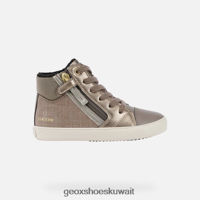 Geox BLL84T1127 Gisli Girl Smoke Gray/Gold