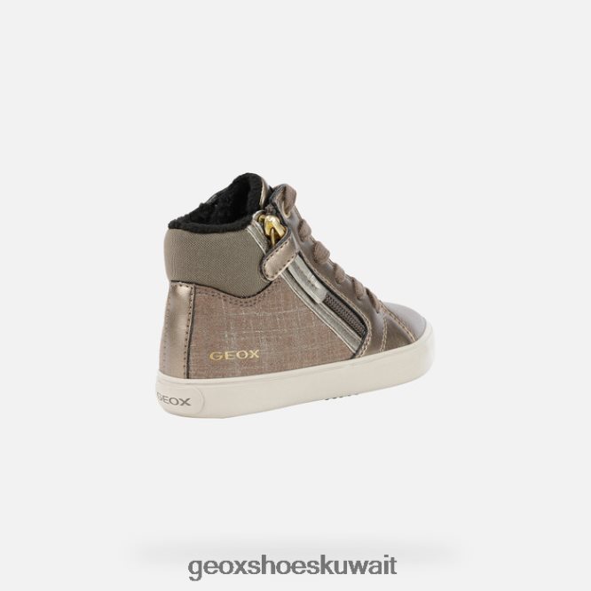 Geox BLL84T1127 Gisli Girl Smoke Gray/Gold