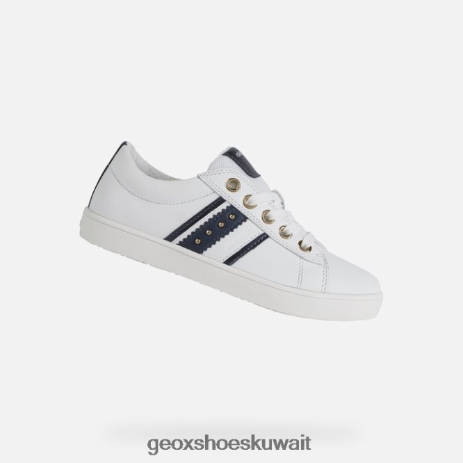 Geox BLL84T1134 Kathe Girl White/Navy