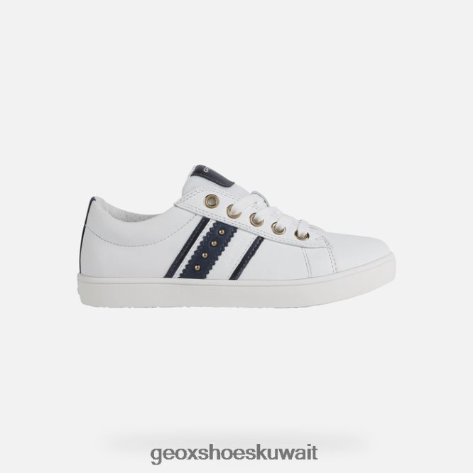 Geox BLL84T1134 Kathe Girl White/Navy