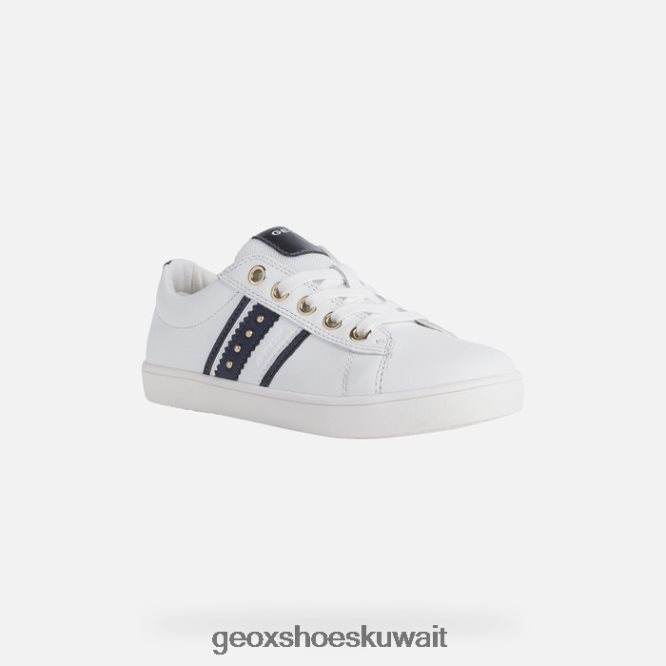 Geox BLL84T1134 Kathe Girl White/Navy
