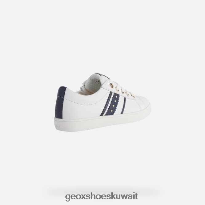Geox BLL84T1134 Kathe Girl White/Navy