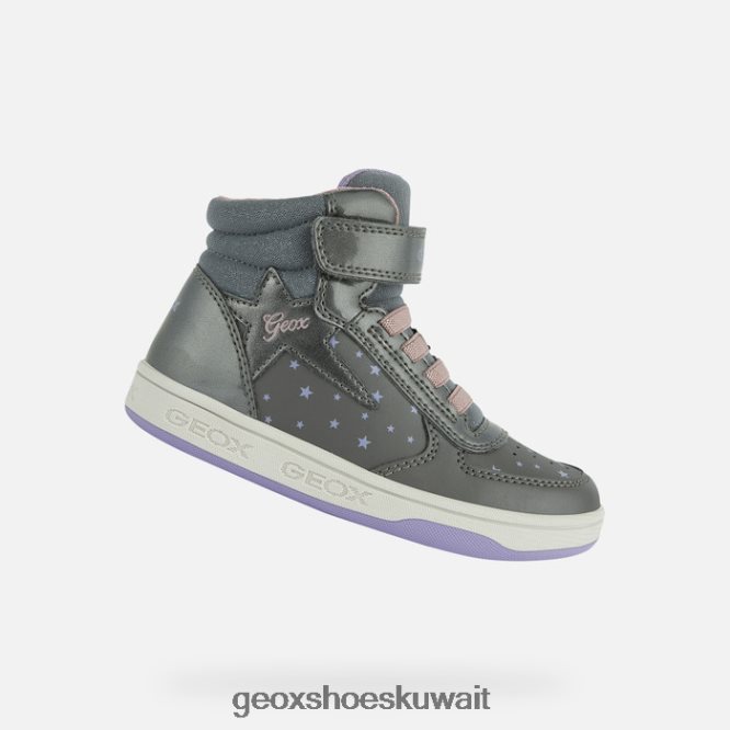 Geox BLL84T1153 Maltin Girl Dark Silver/Violet