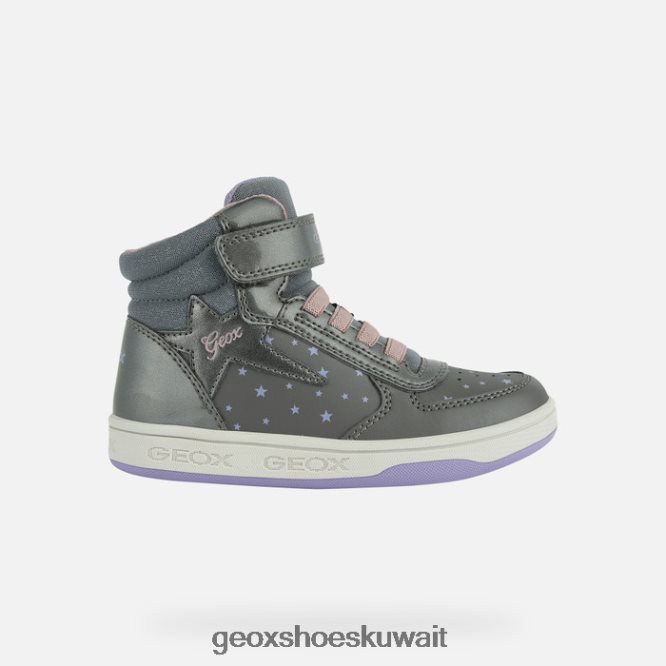 Geox BLL84T1153 Maltin Girl Dark Silver/Violet