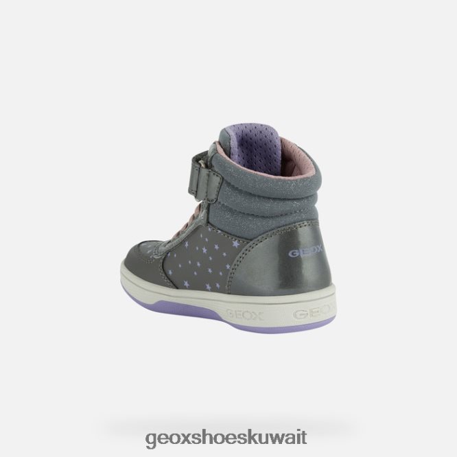 Geox BLL84T1153 Maltin Girl Dark Silver/Violet