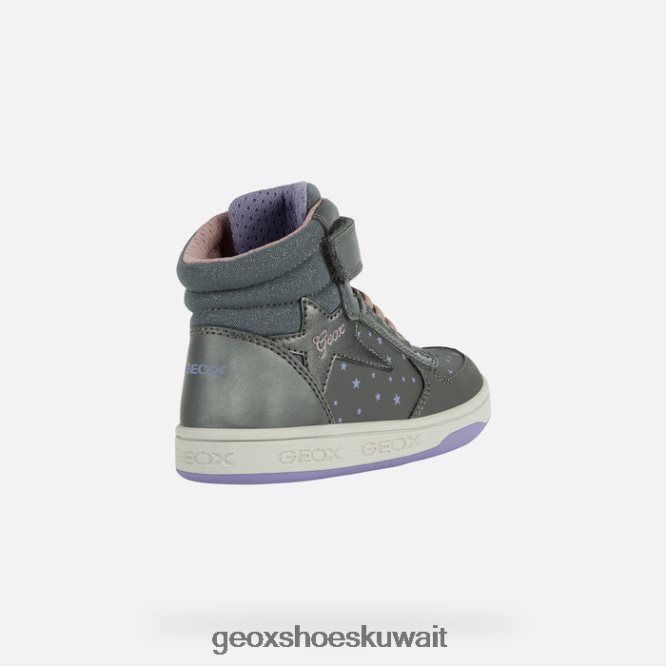 Geox BLL84T1153 Maltin Girl Dark Silver/Violet