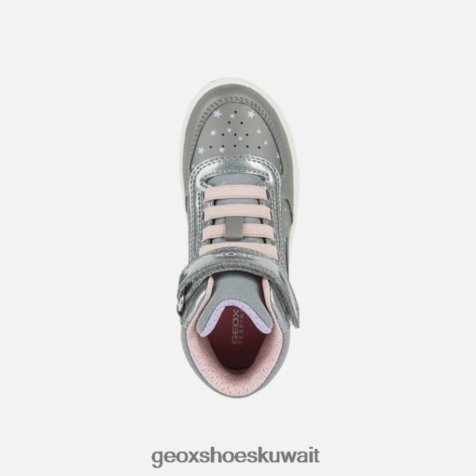 Geox BLL84T1153 Maltin Girl Dark Silver/Violet
