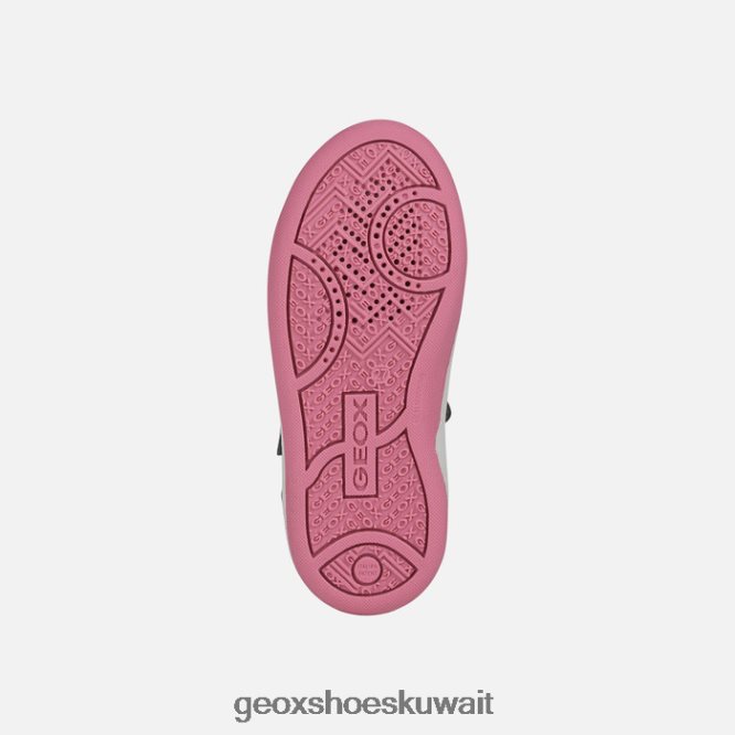 Geox BLL84T1157 Maltin Girl Dark Silver/Fuchsia
