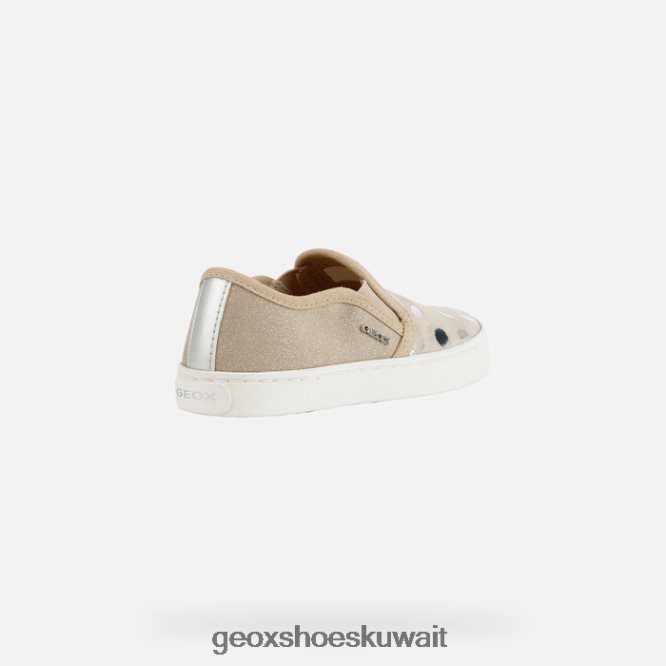 Geox BLL84T1172 Kilwi Girl Beige/Silver