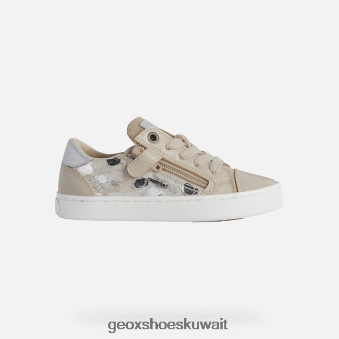 Geox BLL84T1178 Kilwi Girl Beige/Silver