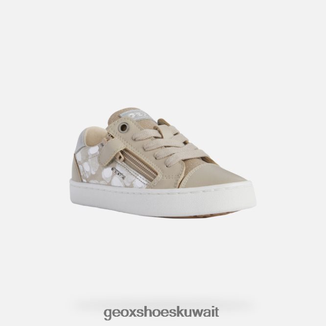 Geox BLL84T1178 Kilwi Girl Beige/Silver