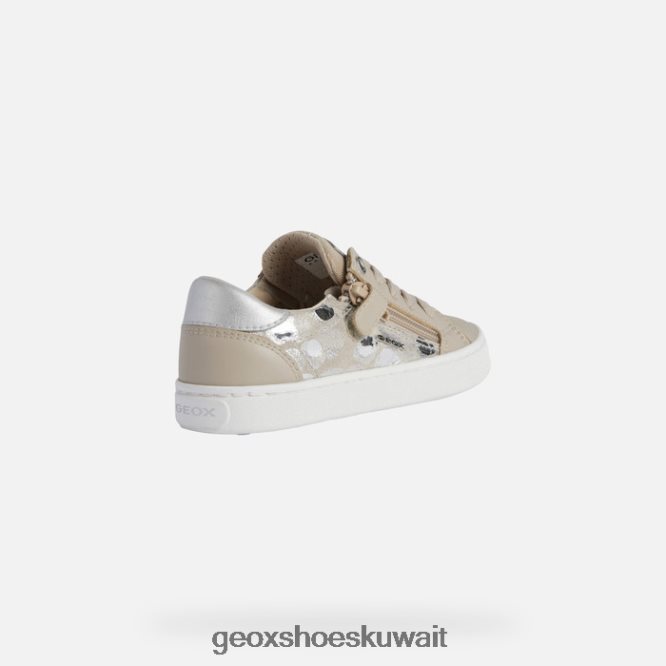 Geox BLL84T1178 Kilwi Girl Beige/Silver