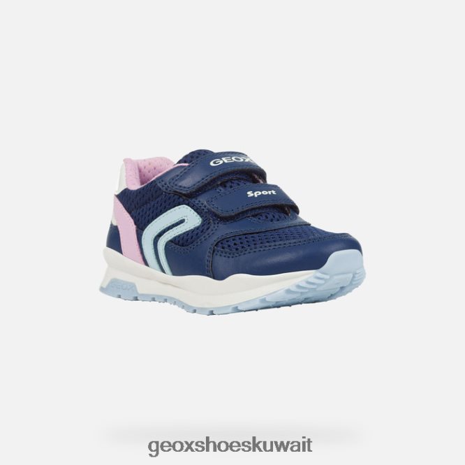Geox BLL84T1191 Pavel Girl Navy/Pink