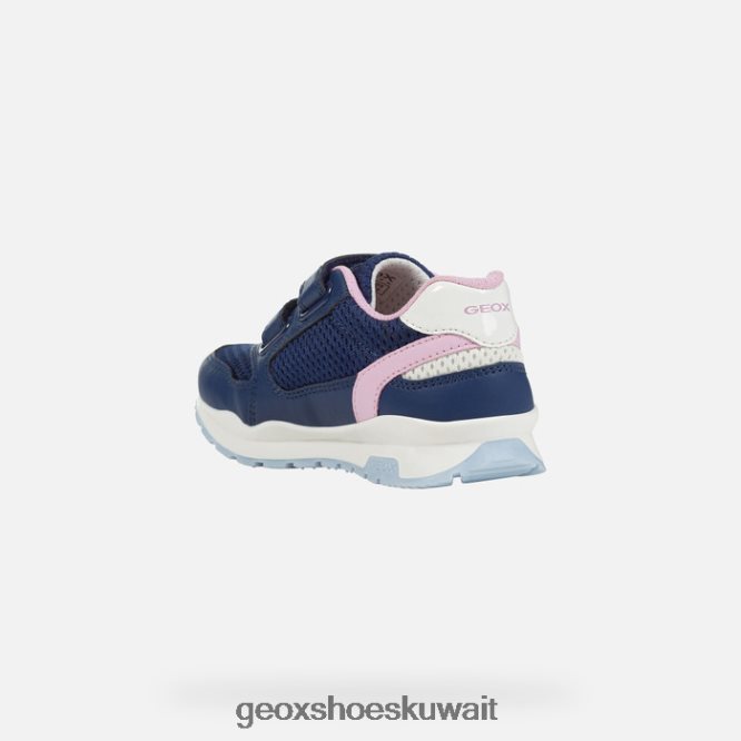 Geox BLL84T1191 Pavel Girl Navy/Pink