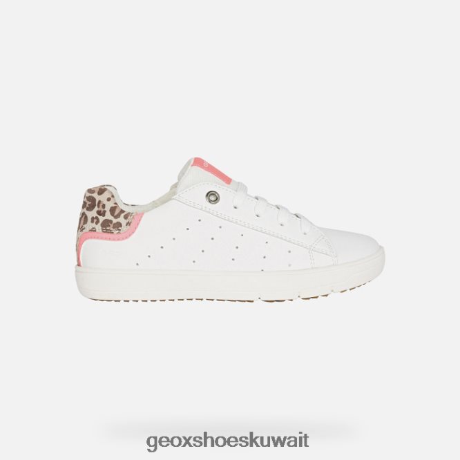 Geox BLL84T1204 Silenex Girl White/Fuchsia