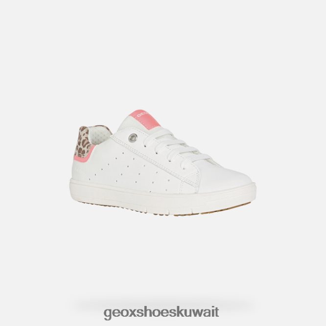Geox BLL84T1204 Silenex Girl White/Fuchsia