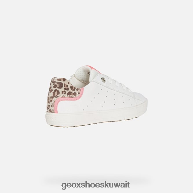 Geox BLL84T1204 Silenex Girl White/Fuchsia
