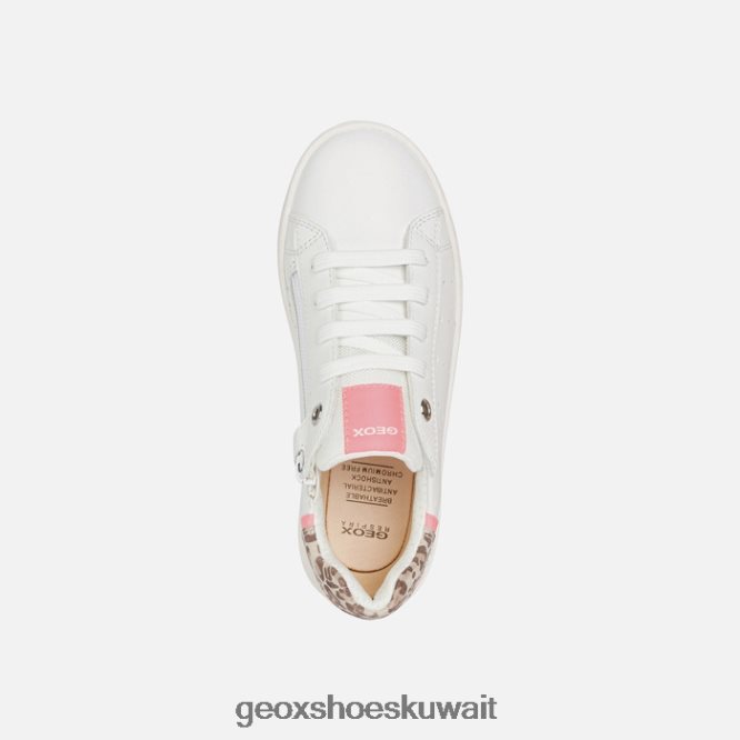 Geox BLL84T1204 Silenex Girl White/Fuchsia