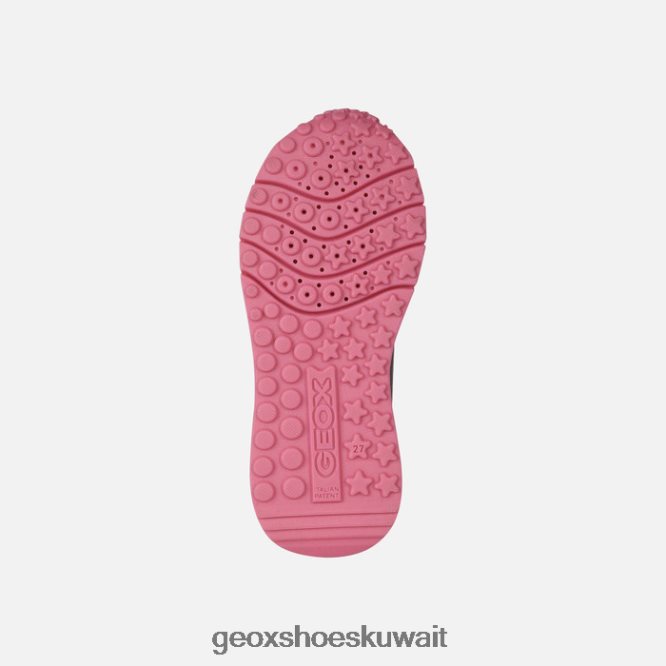 Geox BLL84T1208 Fastics Girl Black/Fuchsia