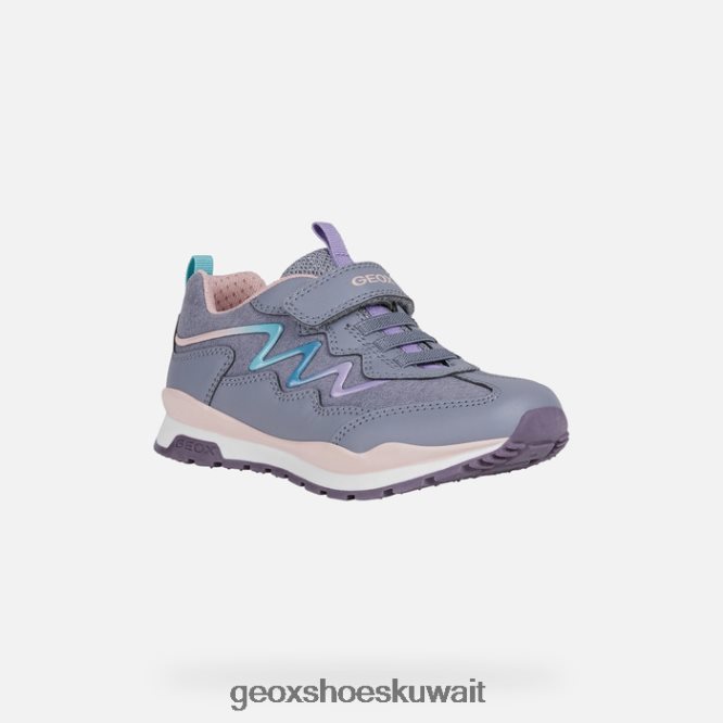 Geox BLL84T1240 Pavel Girl Grey/Pink