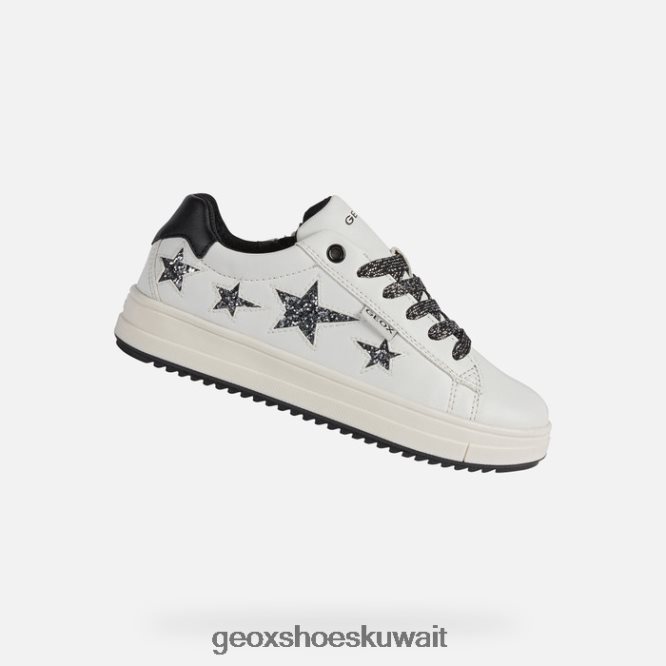 Geox BLL84T1247 Rebecca Girl White/Black