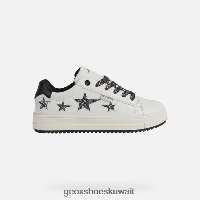 Geox BLL84T1247 Rebecca Girl White/Black