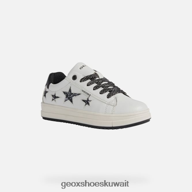 Geox BLL84T1247 Rebecca Girl White/Black