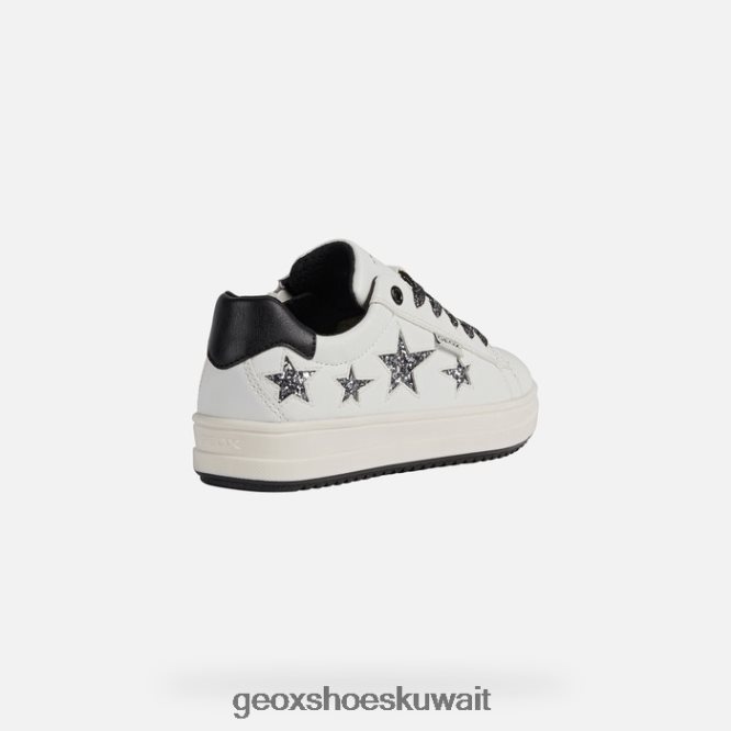 Geox BLL84T1247 Rebecca Girl White/Black