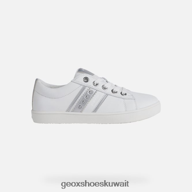 Geox BLL84T1861 Kathe Girl White/Silver