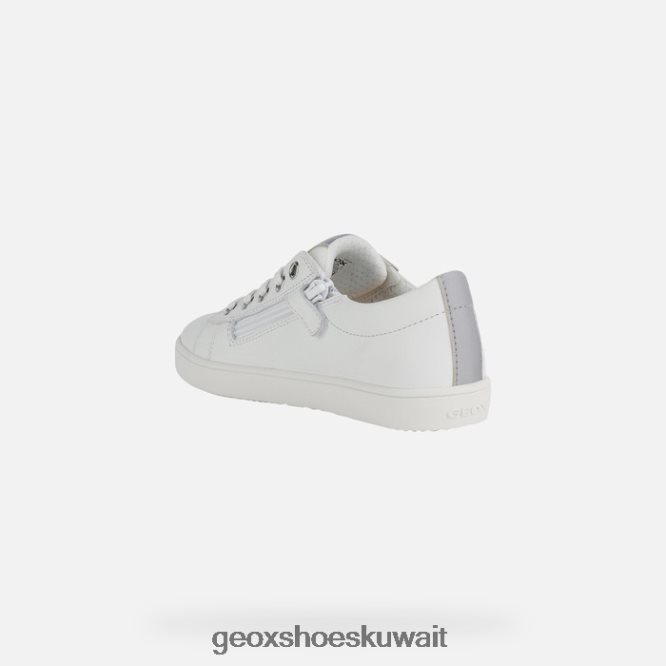 Geox BLL84T1861 Kathe Girl White/Silver