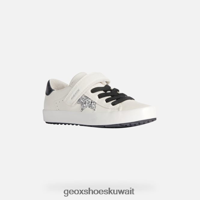 Geox BLL84T1862 Kilwi Girl White/Black