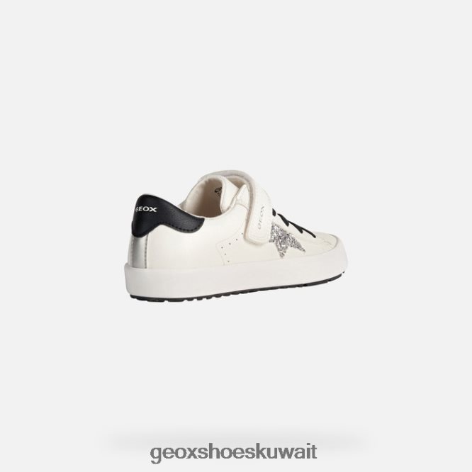 Geox BLL84T1862 Kilwi Girl White/Black