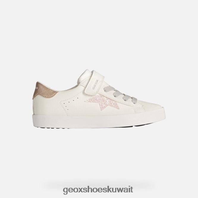 Geox BLL84T1863 Kilwi Girl White/Pink