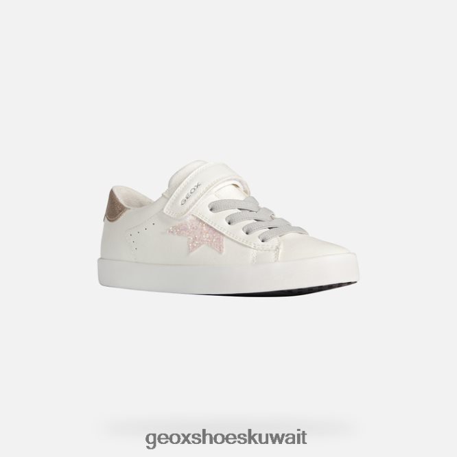 Geox BLL84T1863 Kilwi Girl White/Pink