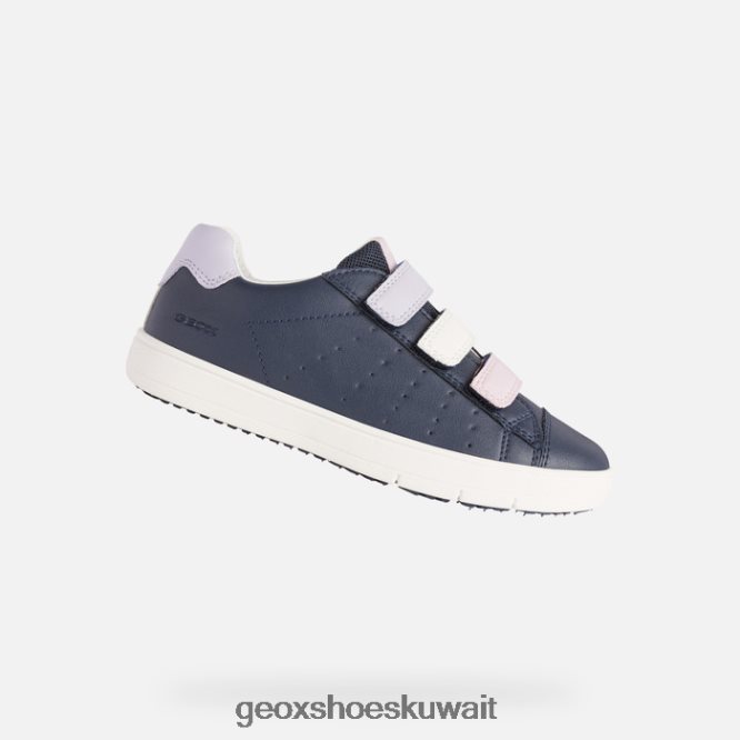 Geox BLL84T1867 Silenex Girl Navy/Orchid