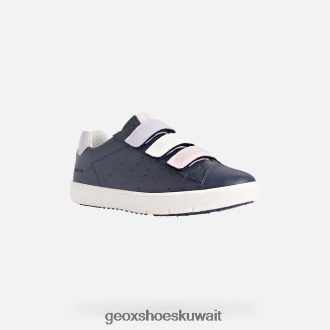 Geox BLL84T1867 Silenex Girl Navy/Orchid