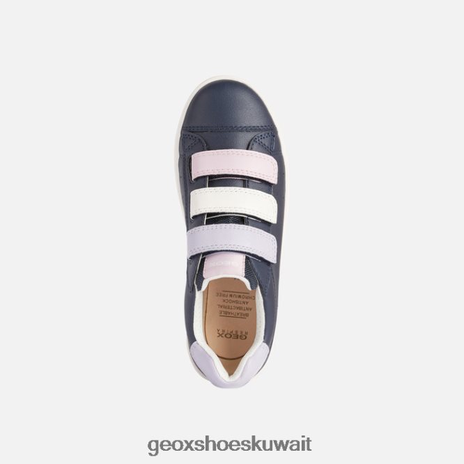Geox BLL84T1867 Silenex Girl Navy/Orchid