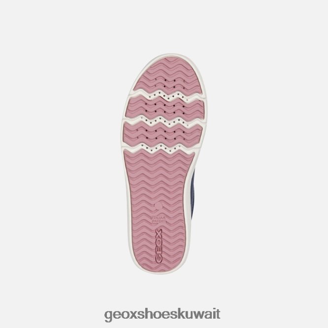 Geox BLL84T1868 Silenex Girl Navy/Rose