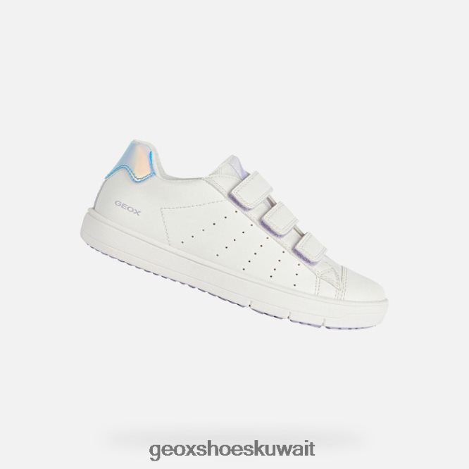 Geox BLL84T1878 Silenex Girl White/Iridescent