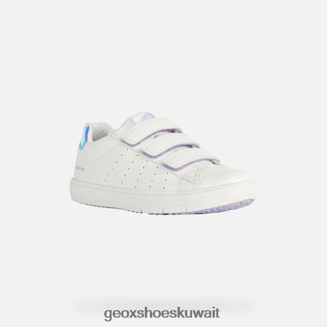 Geox BLL84T1878 Silenex Girl White/Iridescent