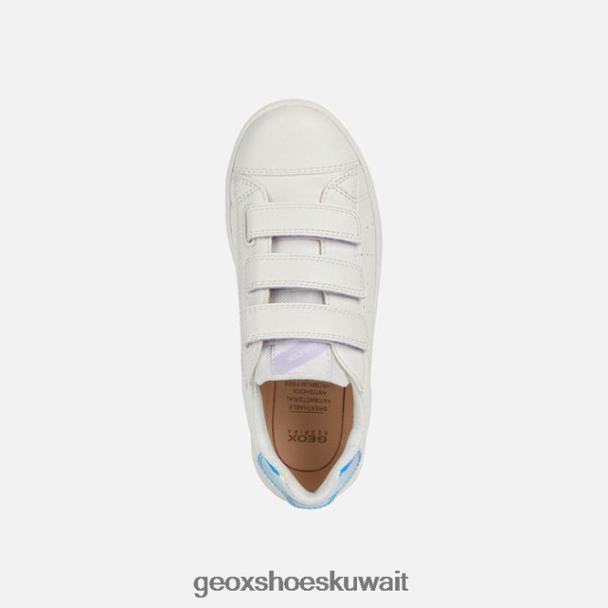 Geox BLL84T1878 Silenex Girl White/Iridescent
