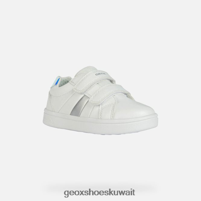 Geox BLL84T1882 Djrock Girl White/Silver
